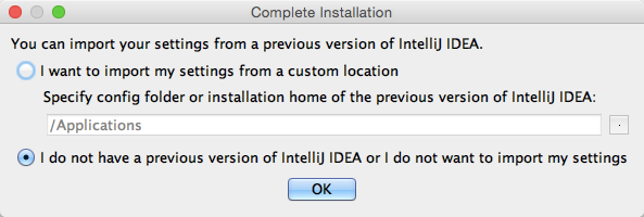 Mac系統,安裝,IntelliJ